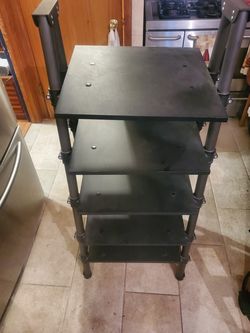Super solid 5shelf entertainment console tower make a offer