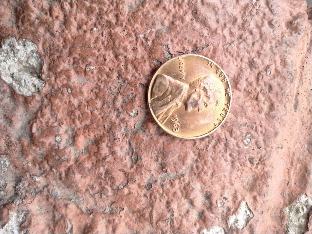 1963 No Mint Penny