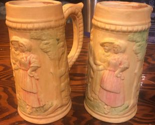 Vintage Ceramic Mugs ~ Stunning 