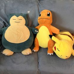 Large Pokémon Stuffed Animals