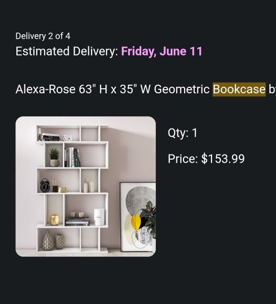White Bookcase