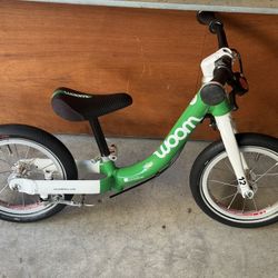 Woom 1 12 inch balance bike great shape $280 with tax sell for half