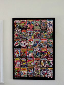 Collector’s Framed Art 24x36 - Multiple Styles $75