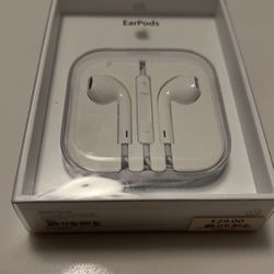 Apple Ear Pods, New In Box