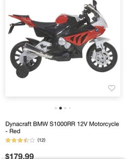 Dynacraft bmw hotsell s1000rr 12v motorcycle