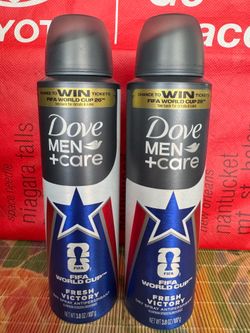 Dove men + care dry spray antiperspirant- fresh victory scent