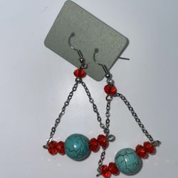 Turquoise Earrings 