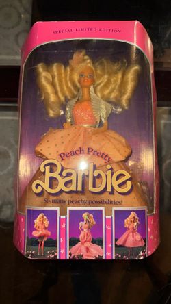 Peach Pretty Barbie 1989 Special Edition Vintage