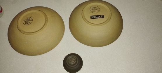 Jono Pandolfi Ceramic Bowl Set (3 Pcs) - Justine Doiron Special Edition