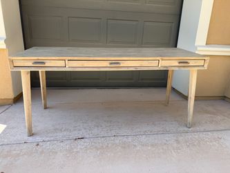 Used Desk. Living Spaces Allen 67”