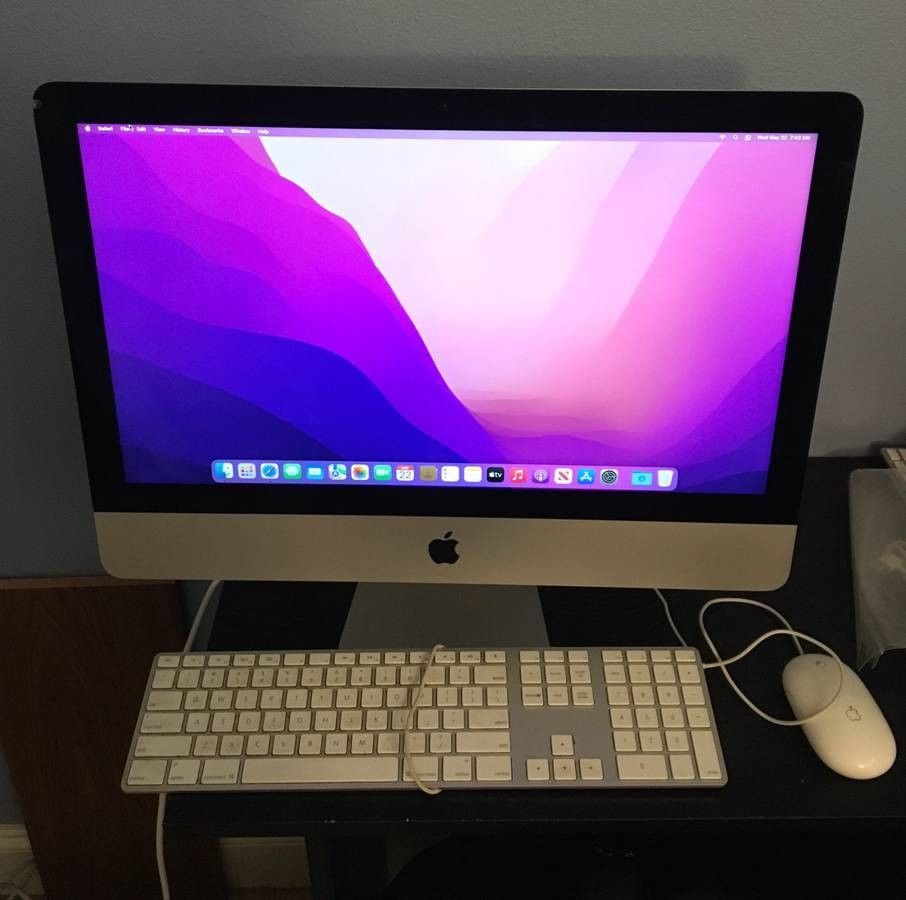 iMac 21.5” 4k i5 8GB Ram 1TB 2017