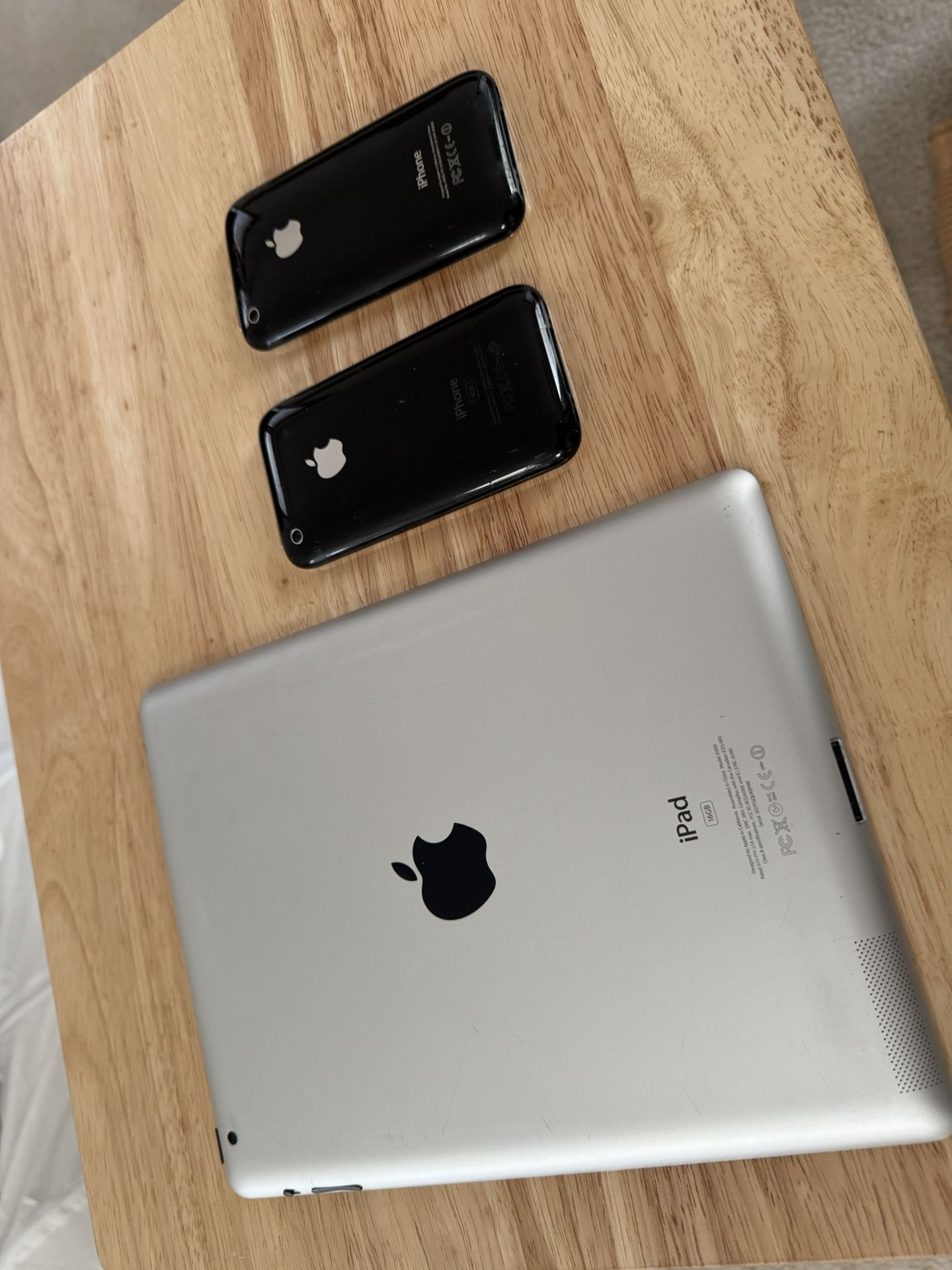 Original iphones and Ipad