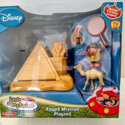 Egypt Mission Playset (2007) COLLECTOR Fischer Price for Playhouse Disney.   Based on TV Series Little Einstein.  
