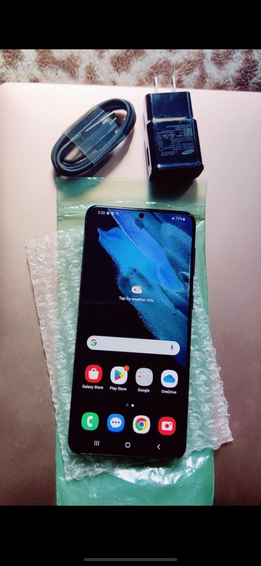 Factory Unlocked Samsung Galaxy S21+ 5G 128GB