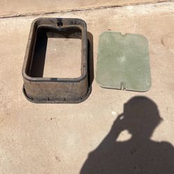 Orbit 20” rectangular valve box with lid