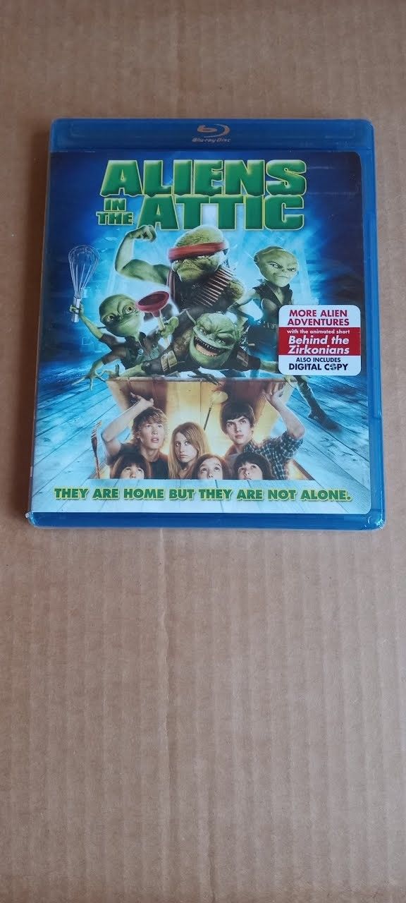 blu ray aliens in attic bluray brand new 
