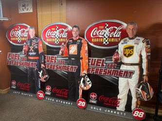 NASCAR Driver cutouts - 6’ tall