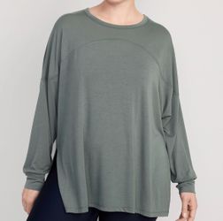 Old Navy Active Tunic XL Tall Green