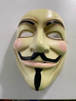 Guy Fawkes Plastic Mask