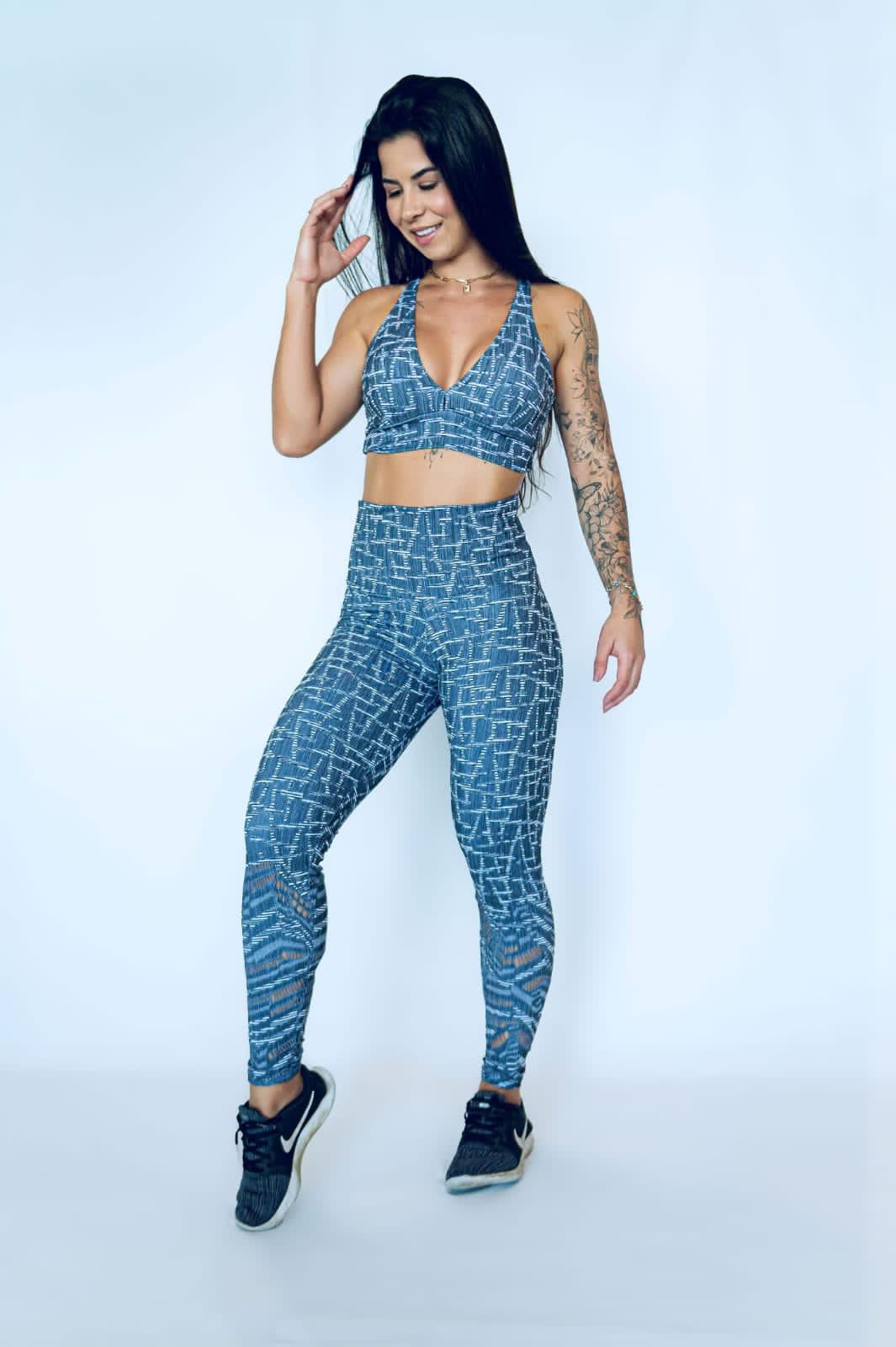 Leggings And Sports Bra