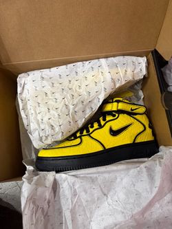 Lil Yachty’s Nike Air Force 1 Mid Yellow ComplexCon exclusive