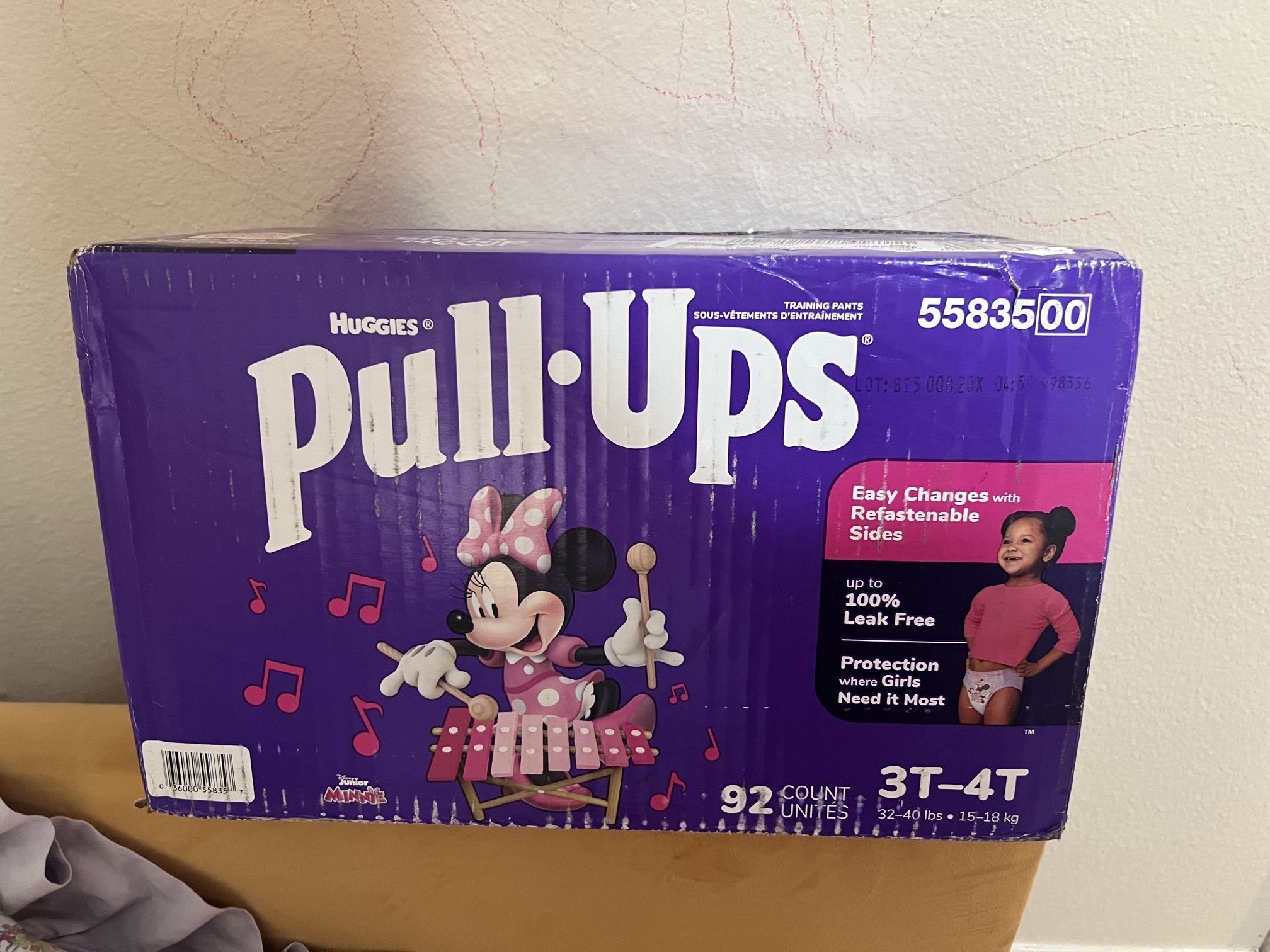 Pull Ups Size 3-4T