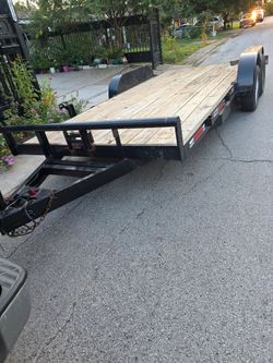 Flatbed Car Hauler Trailer