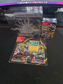 Pitch Black Bundle. ETB BOOSTER BUNDLE and  3 Pack