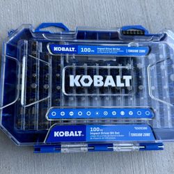 Kobalt Impact Driver Bit 100 Piece Set
