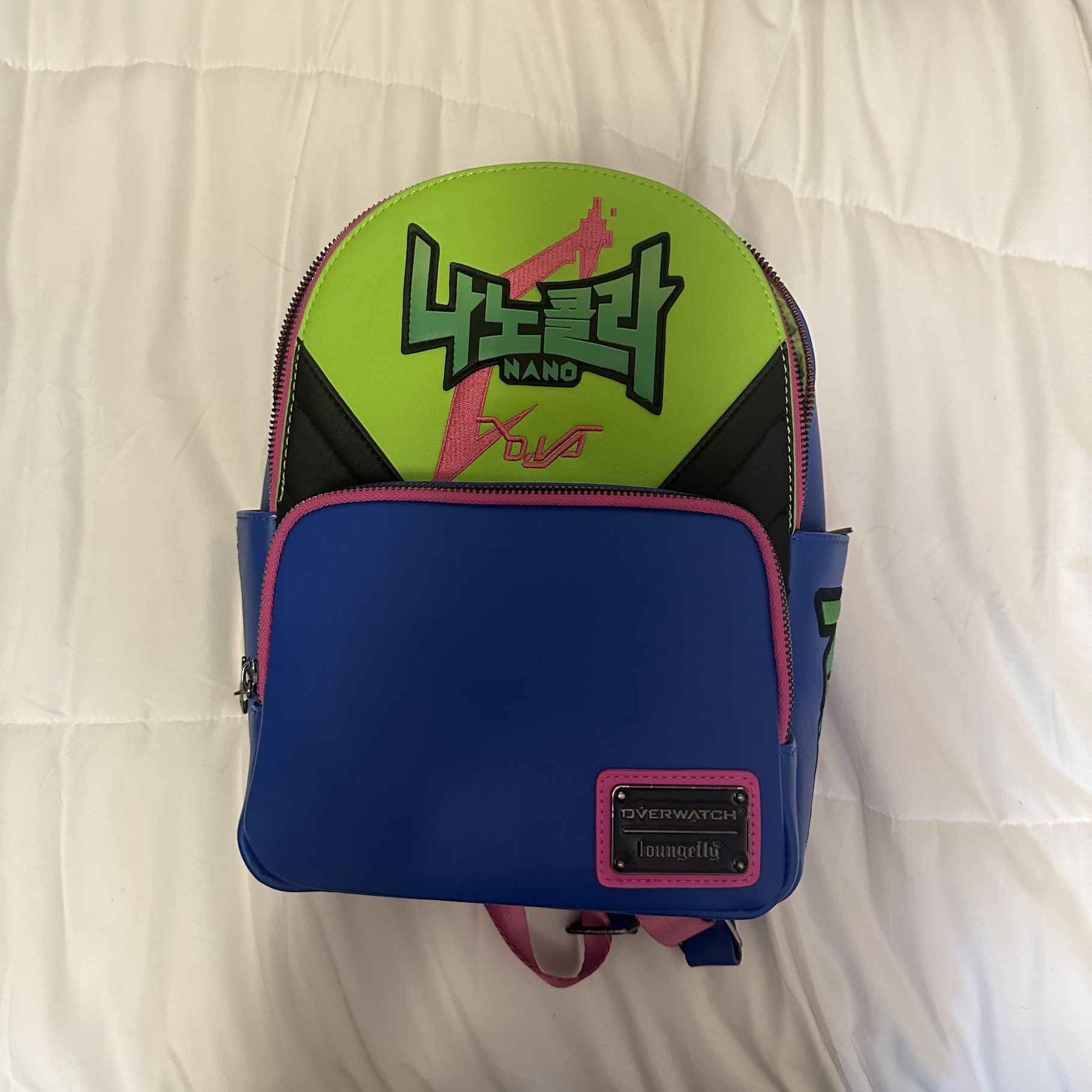 Loungefly Overwatch D.Va Duffel Bag + Wallet Brand New