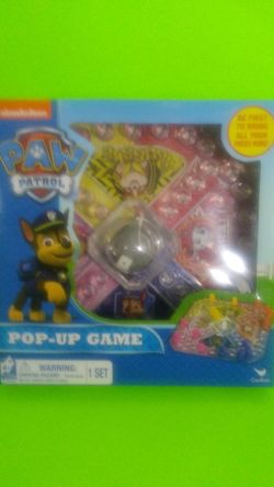 AWESOME PAW PATROL POP-UP GAME