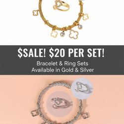 Bracelet And Ring Set