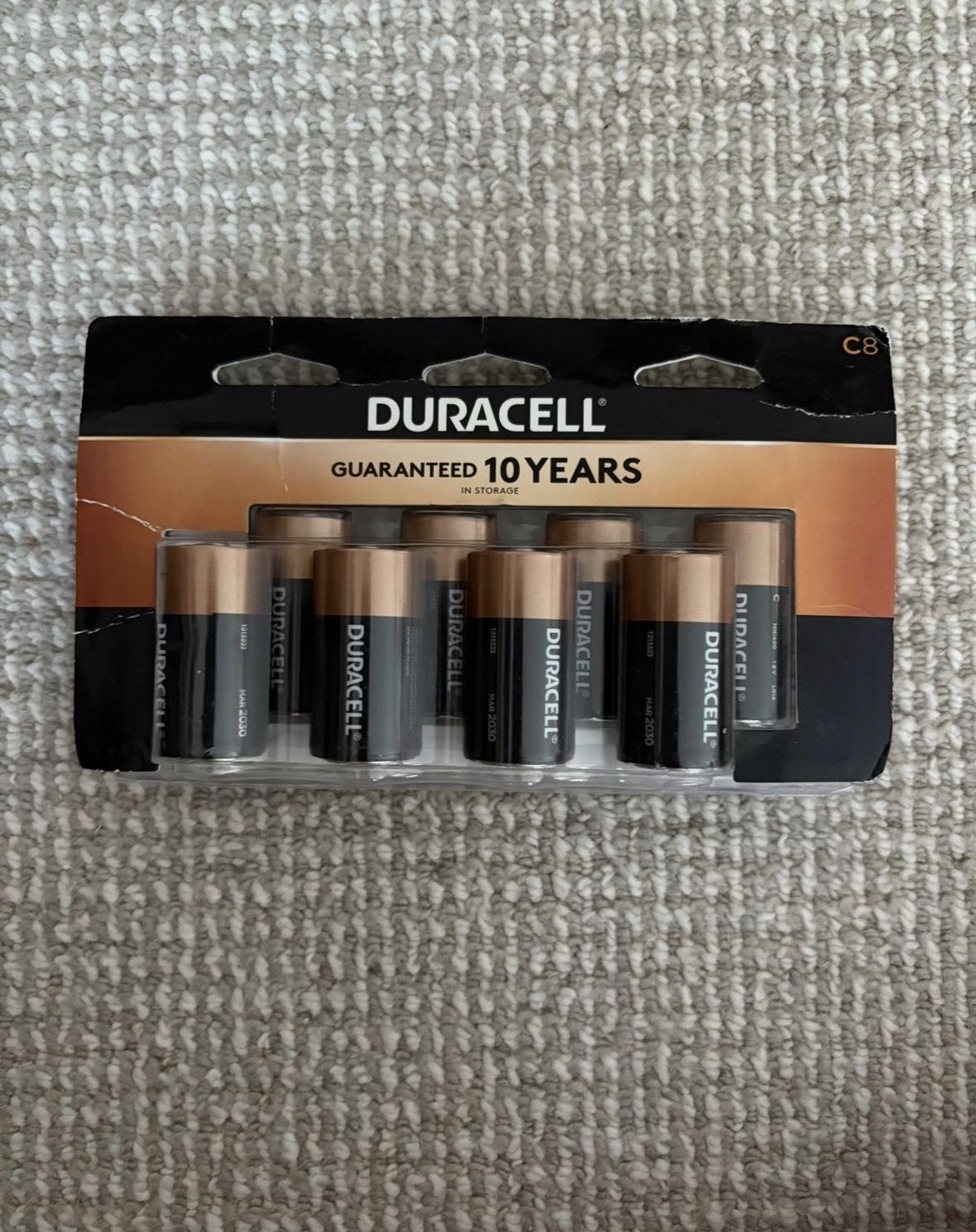 Duracell Coppertop C Batteries - Alkaline Battery
