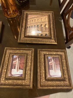 3 picture frames