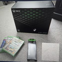 XBOX Series X With Extras