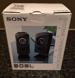Sony Speakers.