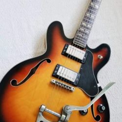 Lero Vintage Electric Hallow body Guitar 