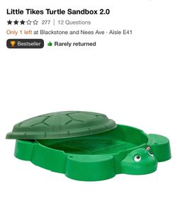 Turtle Sandbox with old