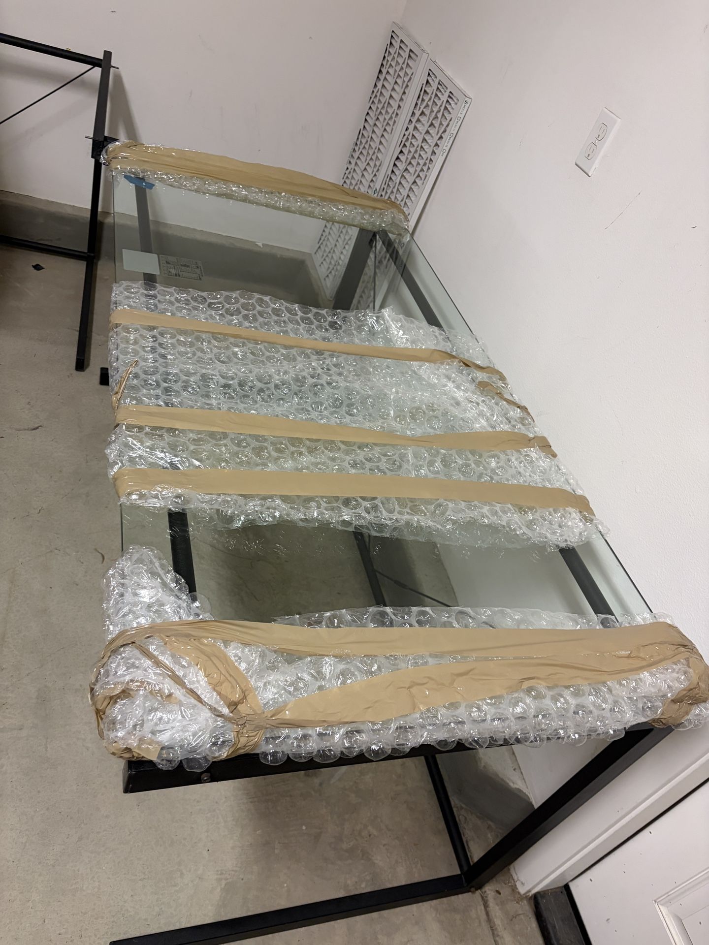 Corner Glass Desk . Just Need To Reassemble