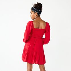 Long sleeve, Red, Dress, Large, Maurice’s 