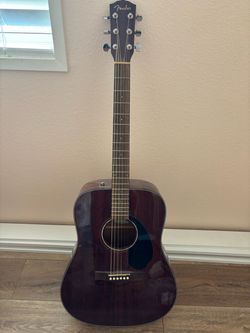 Fender acoustic guitar