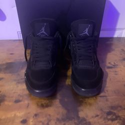 Air Jordan 4s “black Cat” Used 