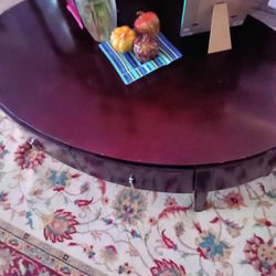 Cherry Wood Cocktail Table