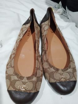 Real Coach Shoes Size 8