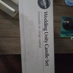 Wedding Unity Candles White
