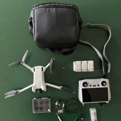 DRONE - DJI Mini 3 Pro Fly More Combo + DJI RC + ND & CPL Filters 