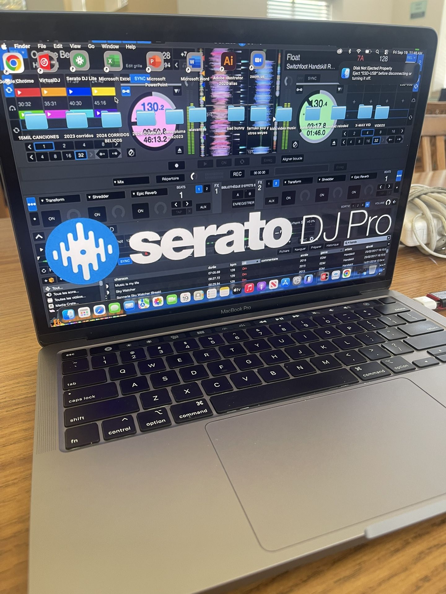  2020 Apple pro iCORE 5 16 ram  500 ssd gigabytes   Muy rápida con Programas garantizada cero fallas  ✅VIRTUAL DJ 8 ✅SERATO dj lite  ✅adobe illustrato