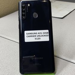 Samsung Galaxy A21 32GB Unlocked, DESBLOQUEADO