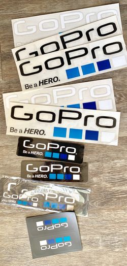 GoPro stickers! Big and small