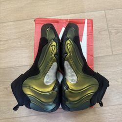 Nike Flightposite Metallic Gold Size 10